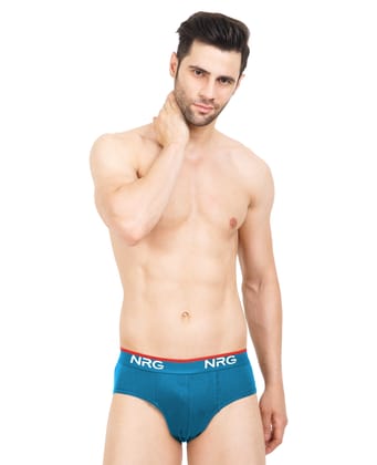 NRG Mens Cotton Assorted Colour Briefs  ( Pack of 10 Assorted Colour ) G03