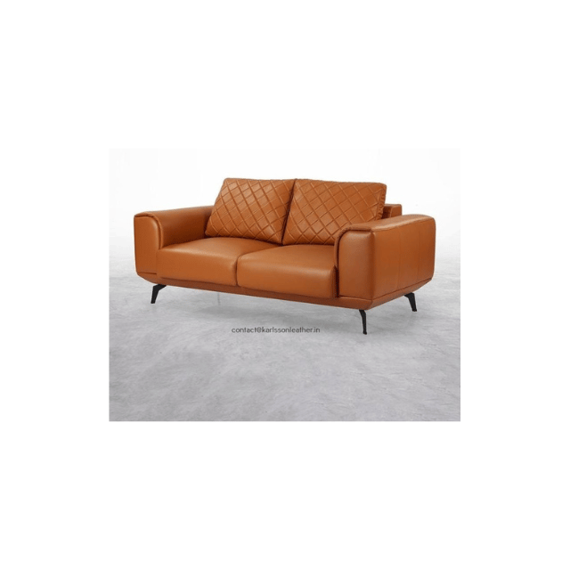 3 Seater Sofa Set for Living Room, Light Brown Color
