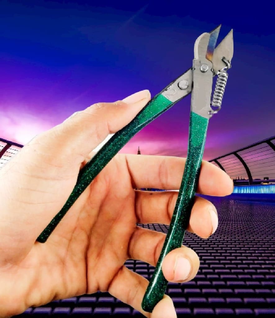 PILERMAN Silk Thread Jewellery Making Pliers Combo Long Nose, Round Nose and Side Cutter Pliers - Pack of 3 Pieces (JK-3 MS-Blue)