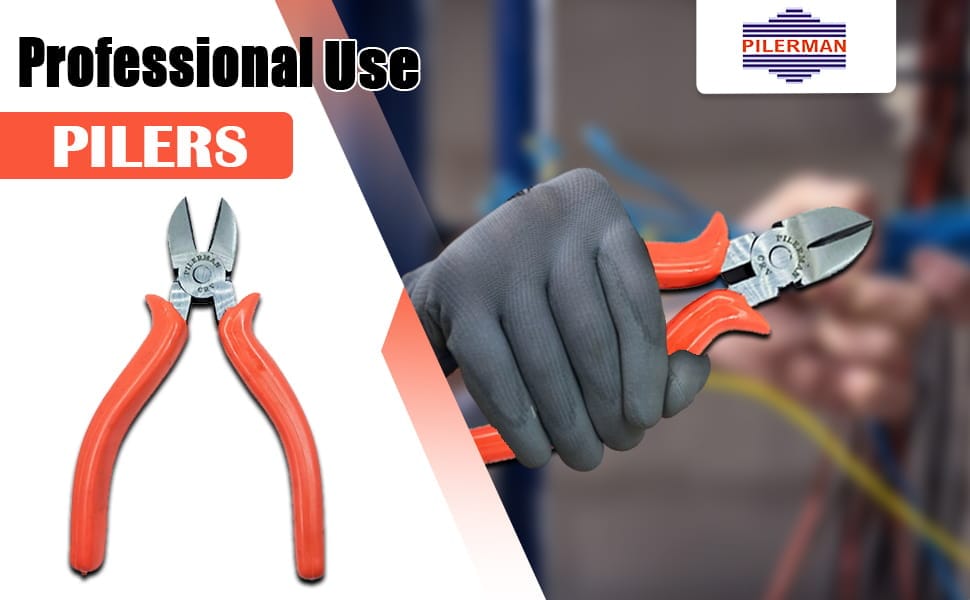 PILERMAN Side Cutter Plier (6-inch SC-orange)