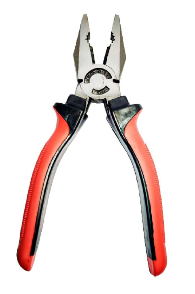 PILERMAN Sturdy Steel Combination Plier 8-inch for Home & Professional Use and Electrical Work (RBT)