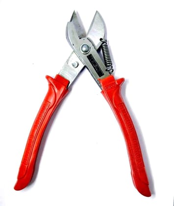 Pilerman Katiya Popat Heavy Wire Cutter/Metal Cutter/Sheet Cutter/Tin Cutter (KP-Red-8")