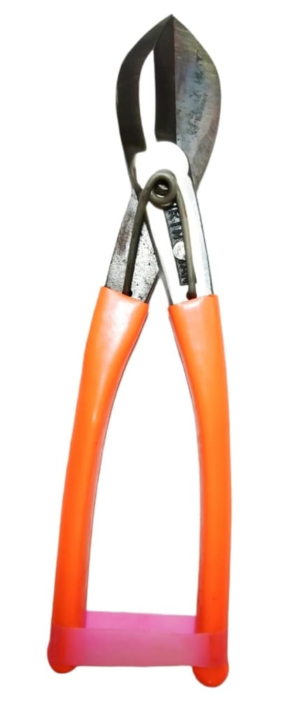 Pilerman Katiya Heavy Wire Cutter/Metal Cutter/Sheet Cutter/Tin Cutter (Erani-Orange-8")