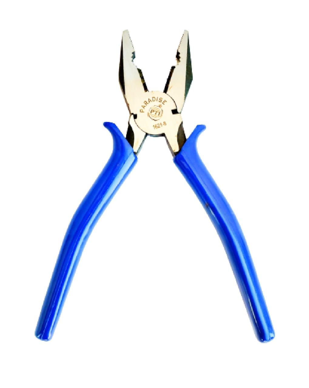 PILERMAN Sturdy Steel Combination Plier 8-inch for Home & Professional Use and Electrical Work (1621-8-Blue)