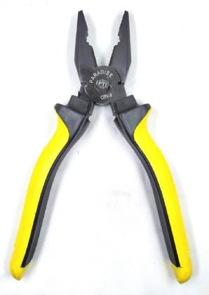 PILERMAN Sturdy Steel Combination Plier 8-inch for Home & Professional Use and Electrical Work (YB-Black)
