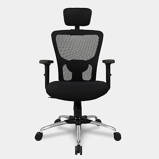 Apollo Office Chair, 4D Armrests, 2D Headrest, Adjustable Lumbar