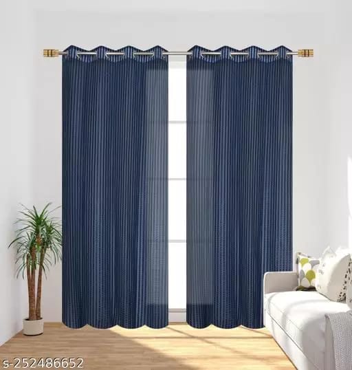 LV lifestyle floral print trendy window curatain 5ftX4ft set of 2 - Flowers | Buy online on ZillyBuy