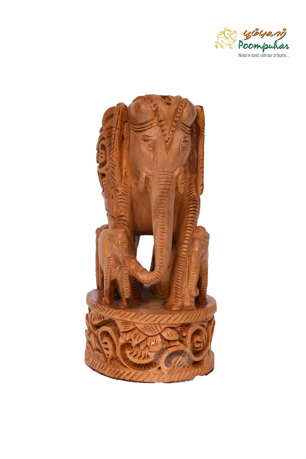 SANDALWOOD 4 INCH BABY ELEPHANT
