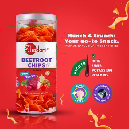 Shadani Beetroot Chips (Masala) 140g