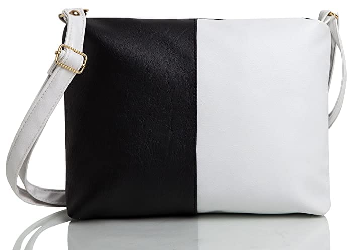 Pu Leather stylish and fashionable sling bag for girls and women with zip closure and Adjustable Straps (Cross Body Bags & Sling Bags) - Handbags | Buy online on ZillyBuy