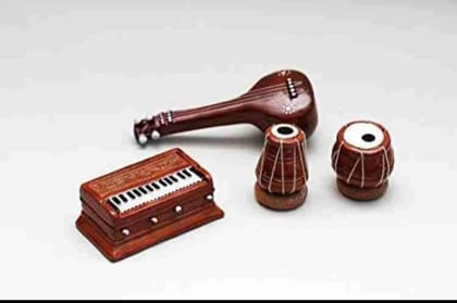 Simonart and printing musical instruments set home decor
