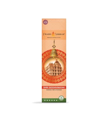 JPSR Shri Siddhivinayak Temple Premium Incense Sticks