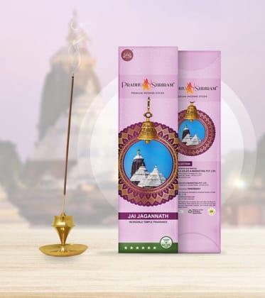 JPSR Temple Collection Jai Jagannath Temple Premium Incense Sticks Combo