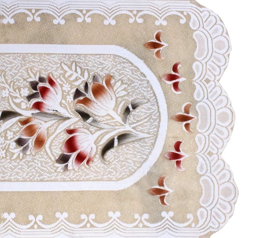 G-Trading Hub Beautifully Designed 5 Seater Sofa Cover Set Net Fabric Sofa Cover for Living Room