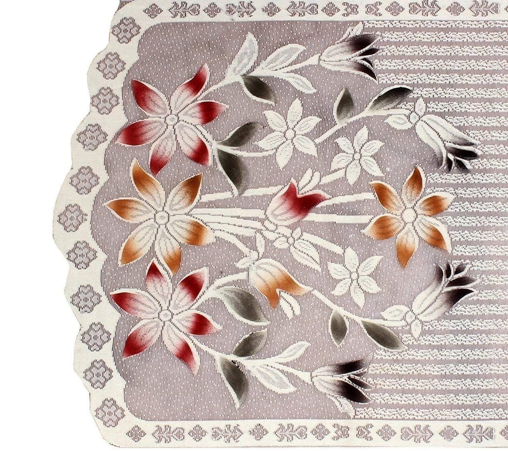 G-Trading Hub Beautifully Designed 3 Seater Sofa Cover Set Net Fabric Sofa Cover for Living Room