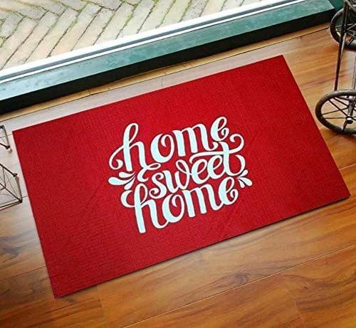 G-Trading Hub Soft Rubber Anti-Skid 3D Digital Printed Door mat for Home/Office/Bathroom/Kitchen Pack of 1 Piece 40 x 60 cms-Multicolor