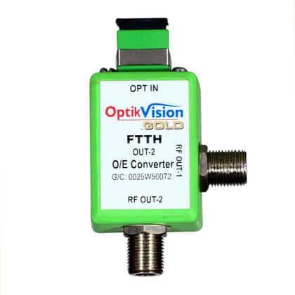 optik vision gold FTTH Optical Receiver Fiber Powerless Node (2 Way)