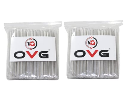OVG Fiber Cable Sleeve 60mm { Pack of 200 Pcs } Heat Shrinkable Protection Sleeves {HSPS} For Fiber Optical Fusion Splicer Machine Splicing Telecom FTTH Protector Kit