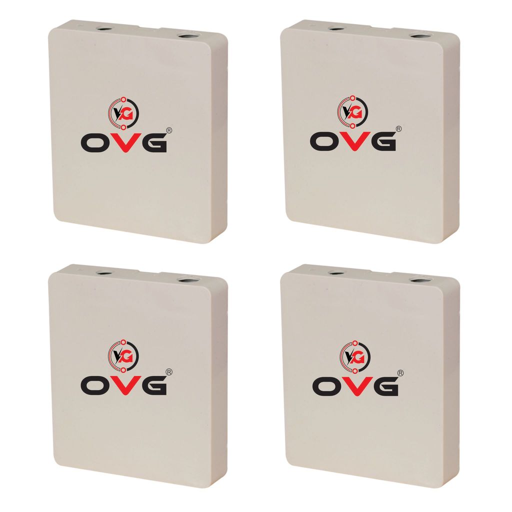 OVG Compact joint box pack of 4 new version termination box - Electricals | Buy online on ZillyBuy
