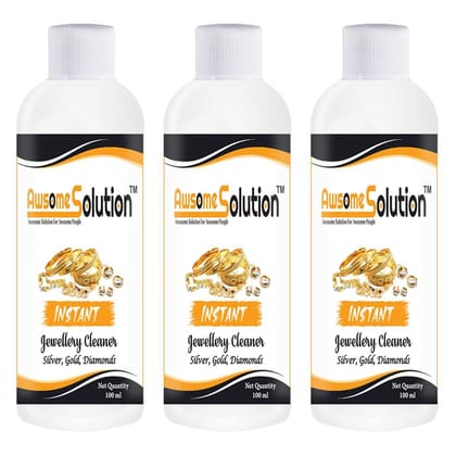 Awsome Instant Shine Jewellery Cleaner (Pack of 3)