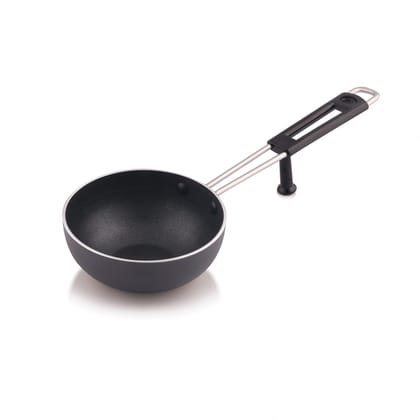The Chef Story Everyday Nonstick Tadka Pan 12.5cm Grey