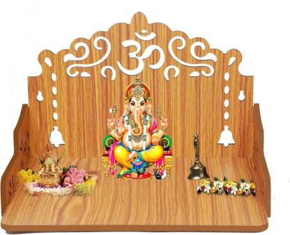 Premium Wooden Temple for Home, Office, Decor_13