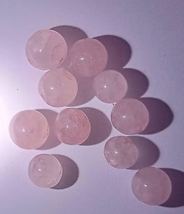 Rose Quartz Round Beads (5mm) for Jewelry Making, Collection, and DIY Crafts - High-Quality Gemstones