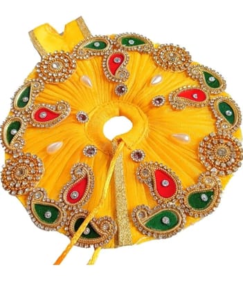 Generic Hand Made laddu Gopal ji Dress Very Beautiful for Festival Decoration (Available in (Large)