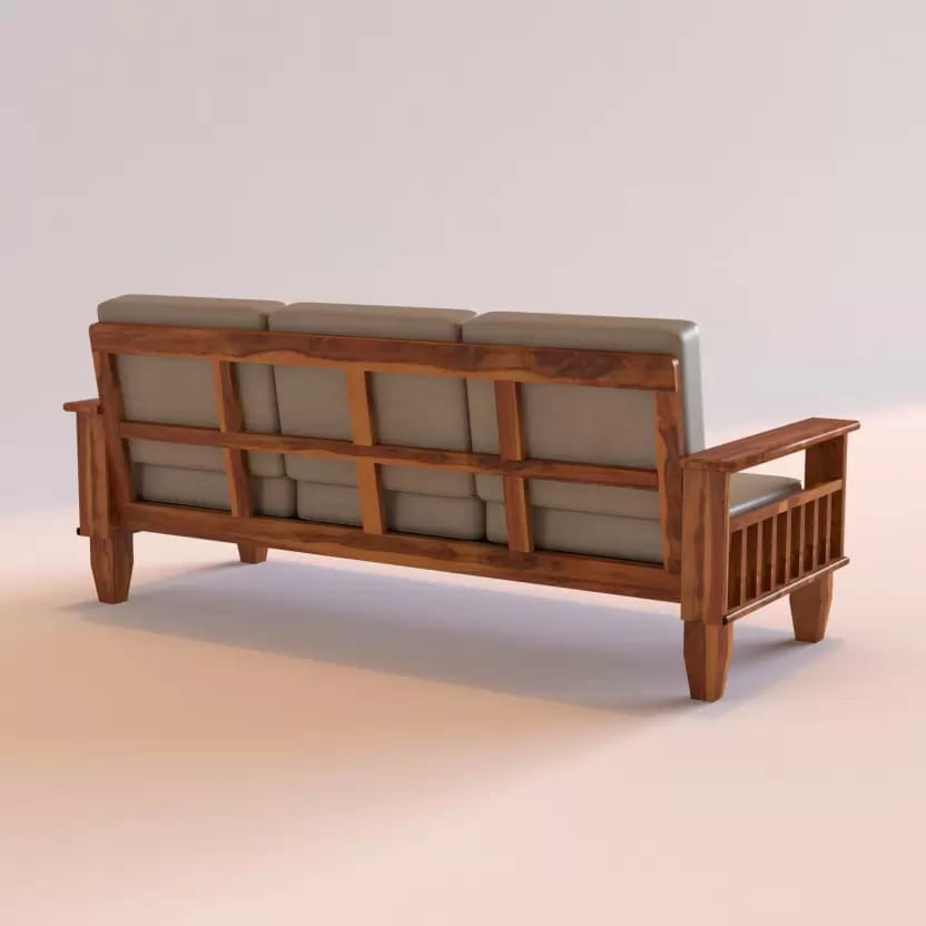 furnitures Solid Sheesham Wood Five Seater Sofa Set For Living Room