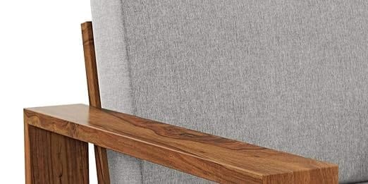 Wood Decor Sheesham Wood Sofa Set Wooden for Living Room with Cushions Home