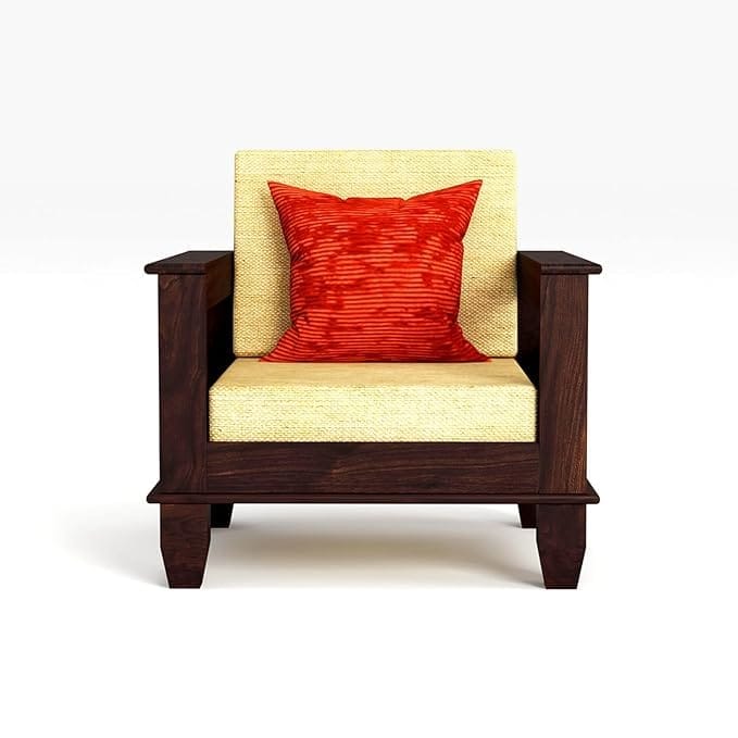 Wooden 2 Seater Sofa Set for Living Room