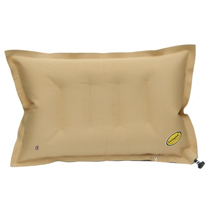 Duckback Solid Air Pillow Pack of 1 (Khaki)