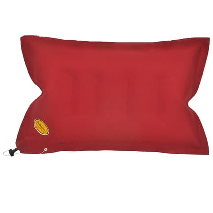 Duckback Rubber & Latex Travel Pillows (Red_apbluemaronn)