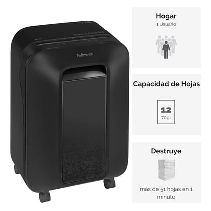 Fellowes Powershred LX200 Micro-Cut Shredder (Black)