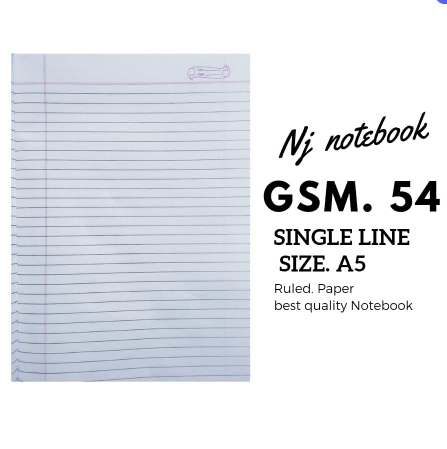 NJ notebook school college student for books pack of 2 - Stationery | Buy online on ZillyBuy