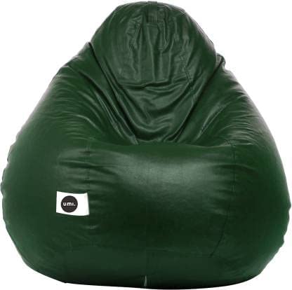 Classic Bean Bag Cover (Without Beans) Color- Green