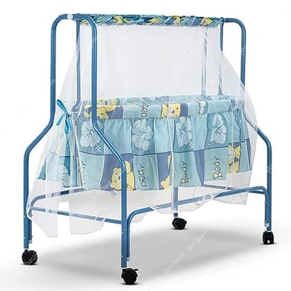 Baby Swing Cradle for Baby with Mosquito Net,
