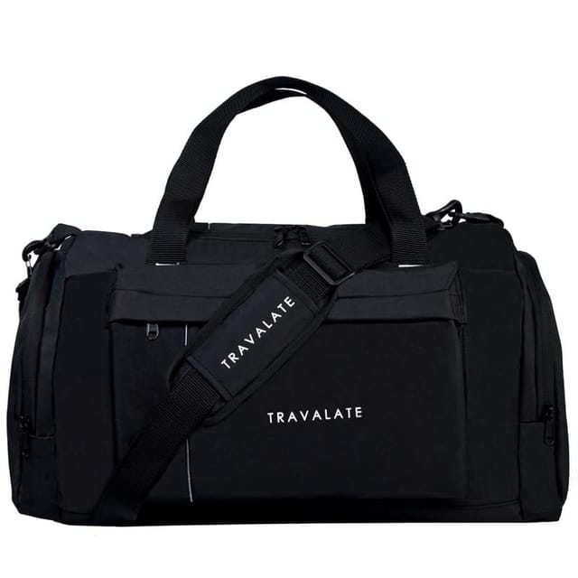 Lavie Sport Captain 32L Synthetic Leather Unisex Duffle Bag Black – Lavie  World