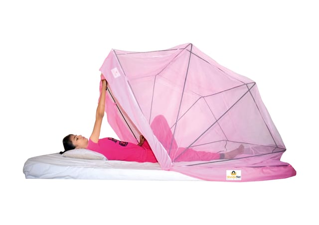 WonderNet Foldable Mosquito Net for Bed and Floor
