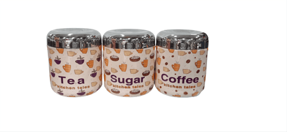 Coffee Tea Sugar canister