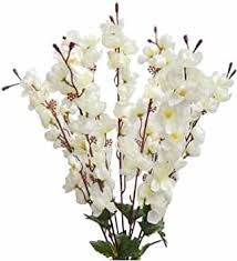 Decorative Orchid Flower Bonsai in white pack 4