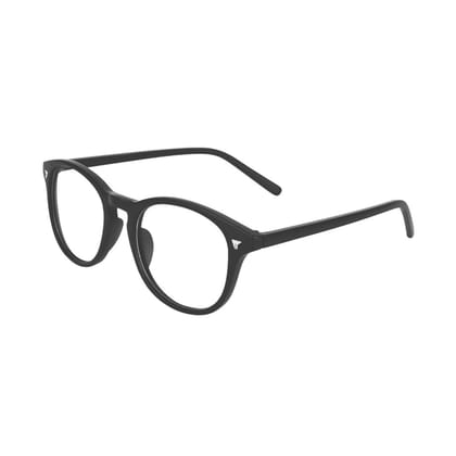 Fancy-Creation Premium UV400 Protected Round Anti Glare Reading Glasses Zero Power Computer Glasses For Men & Women (Multicolor) (Transparent)