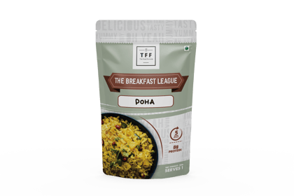 The Breakfast League Poha Premix, Ready to cook Breakfast mix, Ready in 5 mins, Instant Poha, 100g