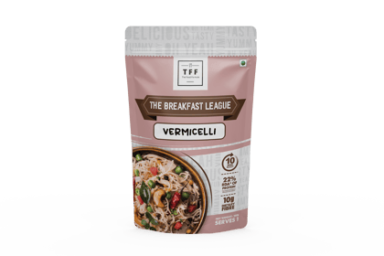 The Breakfast League Vermicelli Premix, Ready to cook Breakfast mix, Semiya Upma, Ready in 5 mins, 100g