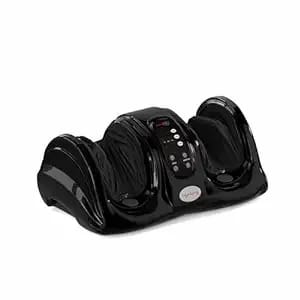 Lifelong LLM756 Powerful Electric Foot Massager for Pain Relief with kneading and rolling Massager  (Black)