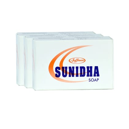 Jaffman Sunidha Soap 75gms x 3 (Pack of 3) Jaffman Sunidha Soap 75gms x 3 (Pack of 3)