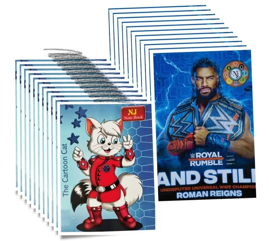 Nj Notebook Wrtting Paper Book (COMBO) Pack Of 24 - Stationery | Buy online on ZillyBuy