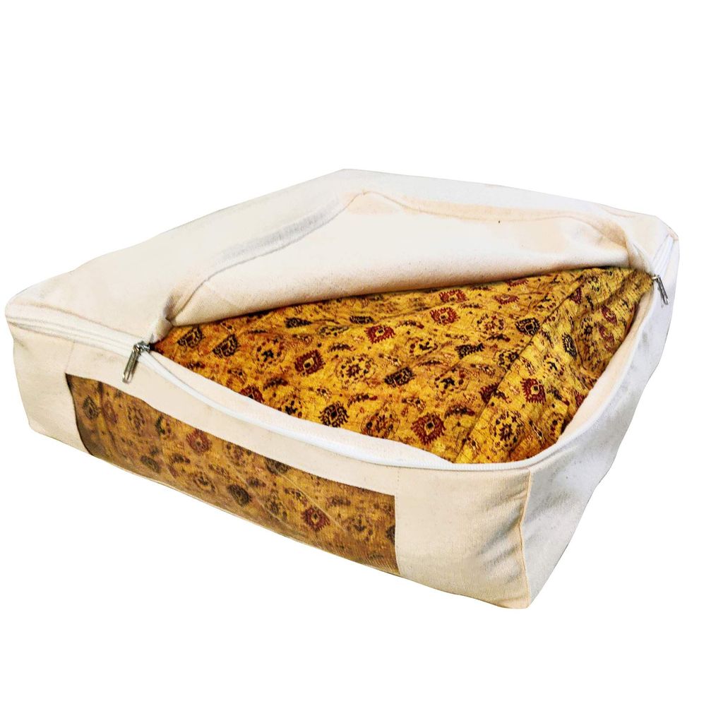 Forever Cotton Premium Lehanga and Heavy Saree Cover (Set of 2)