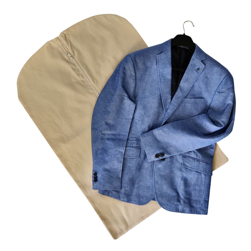 Forever Cotton Men's Coat, Blazer and Suits Covers made (Size 24.50 inch by 38 inch) Set of 1(One)