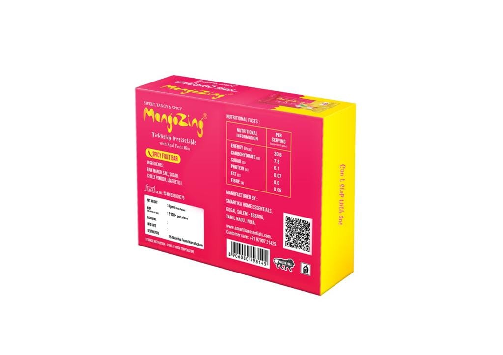 MangoZing - Sweet & Spicy Fruit Bars